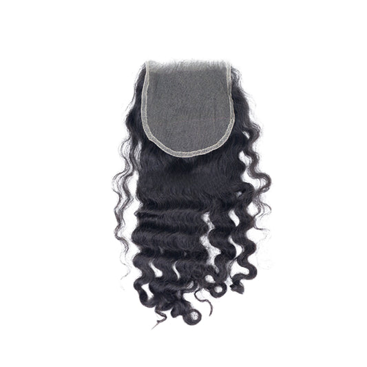 Raw Cambodian Loose Deep Wave Closure